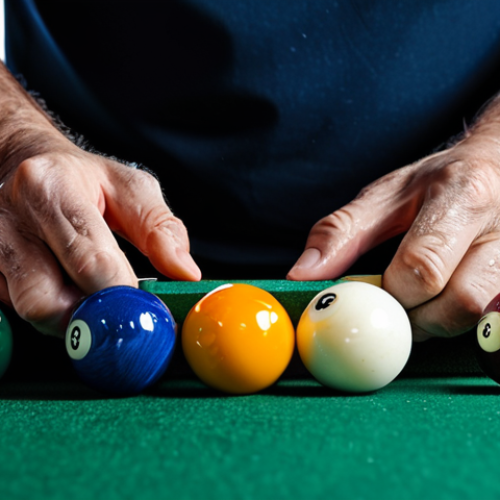 Cleaning Billiard Balls**

"Close-up of hands cleaning billiard balls with a microfiber cloth and soapy water, safe for work, appropriate content, fully clothed, professional, perfect anatomy, well-formed hands, modest setting, high quality photography, clean and bright."

**